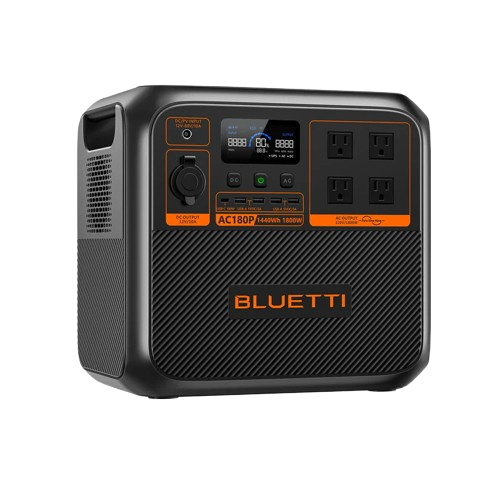Bluetti Solar Portable Power Station 1,800W 1,440Wh AC180P