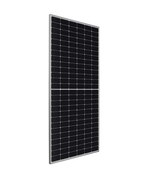 Mission Solar 144 Half Cells Black/Silver 555w Solar Panel - MSN10555HT4G