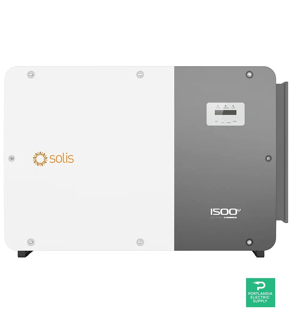Solis 185kW 3-Phase 12-MPPT String Inverter with 10 Year Standard Warranty - 185K-EHV-5G-US-PLUS — PES Supply