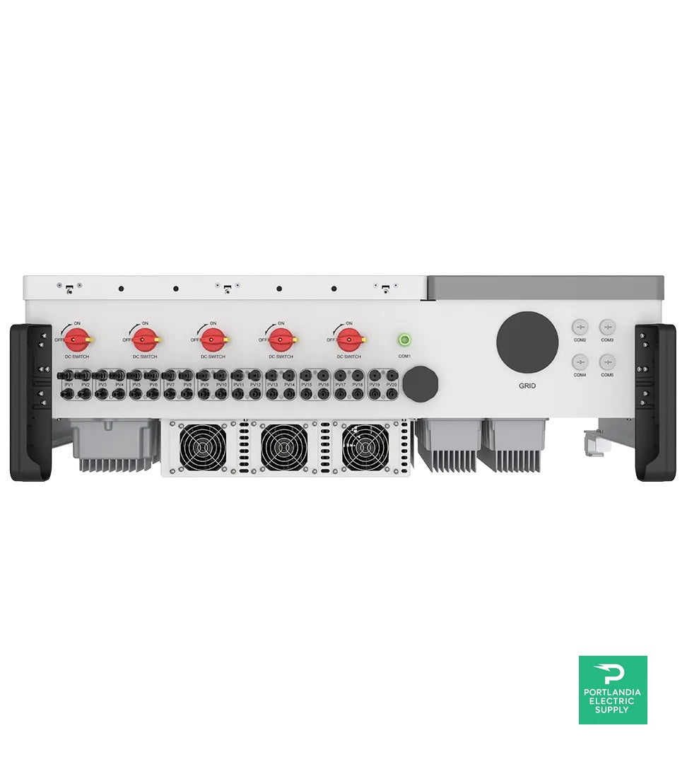 Solis 100kW 3-Phase 10-MPPT w/AFCI w/Fan w/APS TX Inverter with 10 Year Standard Warranty - 90K-5G-US-APST — PES Supply
