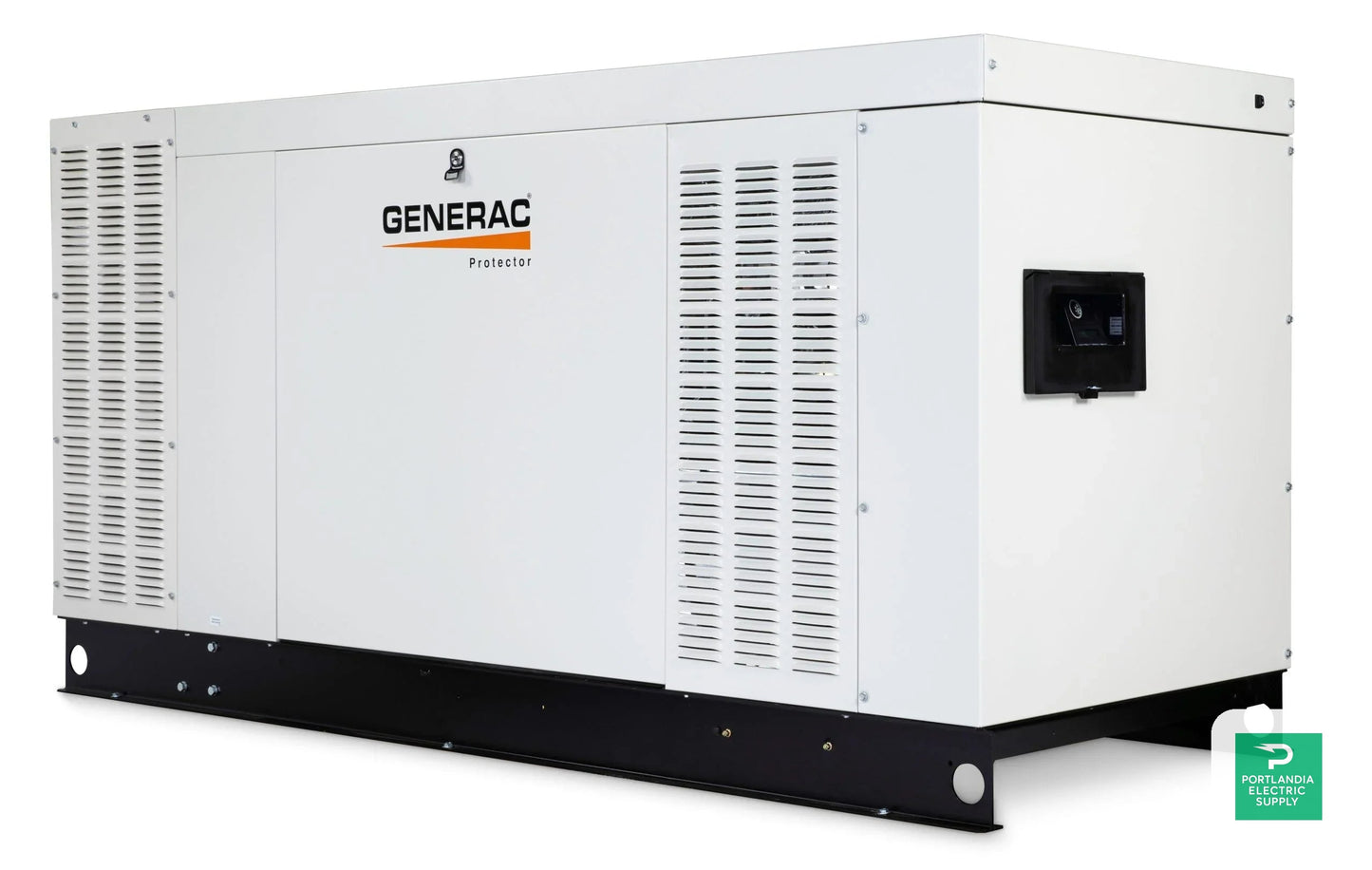 Generac Protector 80KW Automatic Standby Liquid-Cooled Gaseous Engine Generator in Aluminum Enclosure - RG08045