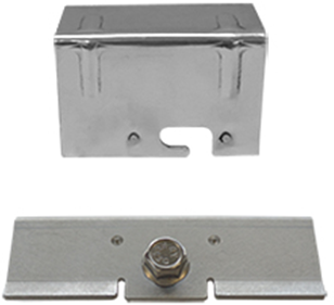 Quick Mount PV QMAFBU-A-25 Accessory Frame Bracket — side angle