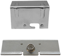 Quick Mount PV QMAFBU-A-25 Accessory Frame Bracket — side angle