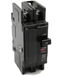 CIRCUIT BREAKER, QOU, 30A, 120/240VAC / 48VDC MAX, 2-POLE, SQUARE D, SURFACE OR DIN MNT, 1.5IN, QOU230