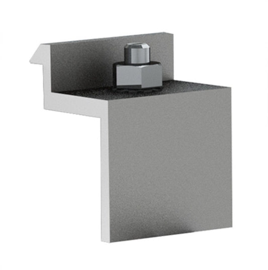 Unirac SM End Clamp C Anodized Integrated Bonding 33–36mm Module 302022C-US