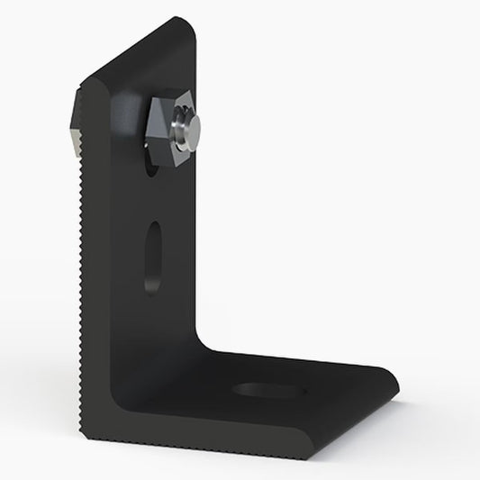 Unirac SM L-Foot w/ Integrated Bonding (Dark Anodized, T-Bolt Included) – 304001D-US