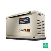 Generac Guardian 14Kw Home Backup Air-Cooled Gas Engine Generator in Aluminum Enclosure - G007223-0 — PES Supply