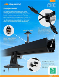 IronRidge Aire MLPE Mount - AE-MLPE-01-M1 — PES Supply