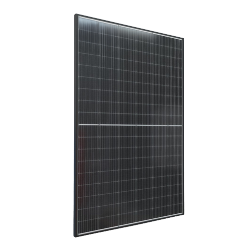 Solar panel on a white background