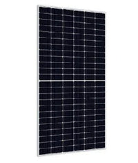 Solar panel on a white background