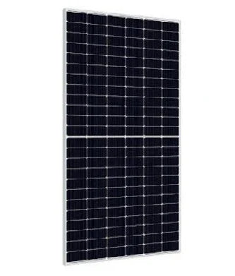 Solar panel on a white background