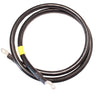 4/0 AWG Black Battery Cable with Black Heatshrink, 96", 3/8 Lug