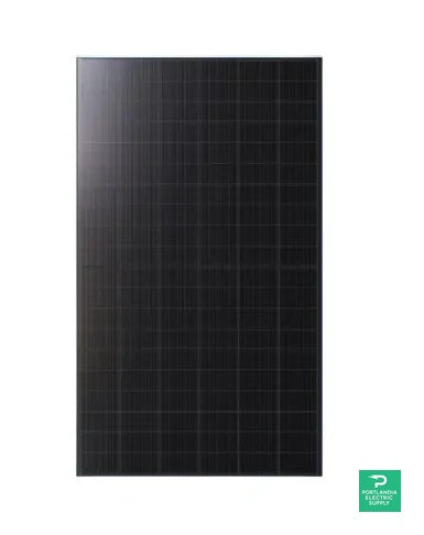 Hyundai HiN-T435NF(BK) 435W Solar Panel — back view