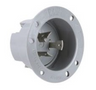 Receptacle, Recessed 30amp 3 prong 120VAC inlet, P&S L530-FI
