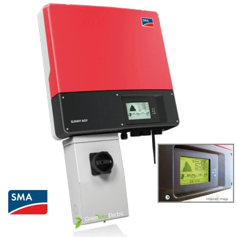 SMA Sunny Boy Solar String Inverter, SB 5000TL‑US‑22 – New, No DC disconnect inc