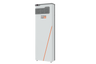 Outdoor Generac Battery Cabinet PWRCell Solar/Grid Energy Storage — side angle