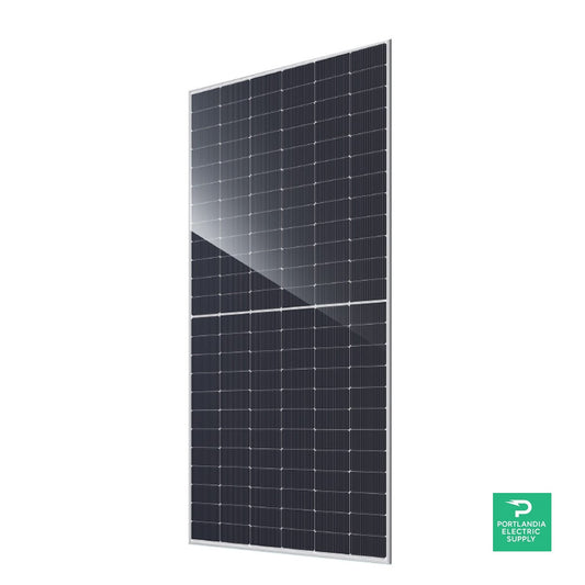 JA Solar JAM72D40-595/MB-US 595W N-Type Mono Solar Panel – 144 Half-Cell