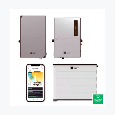 Fortress Power Avalon HV Pro ESS with Smart Energy Panel, 7.6kW Inverter, 14.7kWh (3 x 4.9kWh Batteries), 200 A Transfer Switch