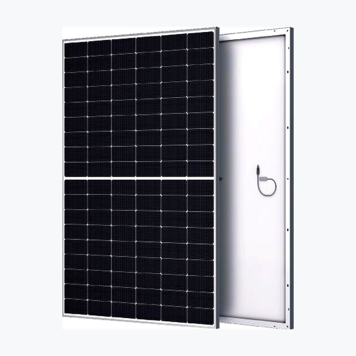 Hanersun HN18N-54H 420W solar panel — official front/rear module render