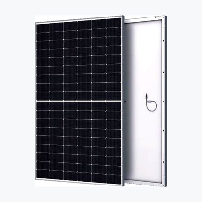 Hanersun HN18N-54H 440W solar panel — official front/rear module render