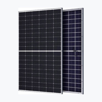 Hanersun HN18N-54HT 435W solar panel — official front/rear module render