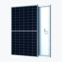 Hanersun HN18-54H 430W solar panel — official front/rear module render