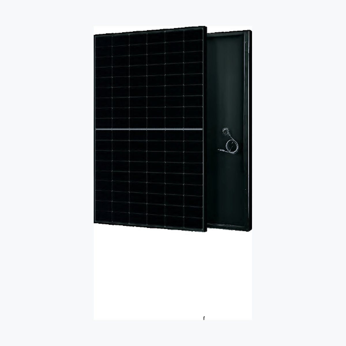 Hanersun HN18-54HB 395W solar panel — official front/rear module render