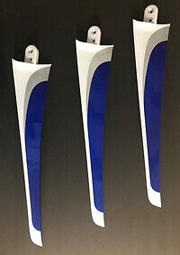 Ryse Energy Air Land Blade Upgrade Complete Kit (CF Multi-Colored Blades) - Land