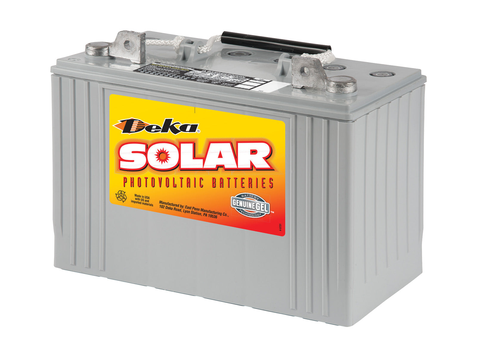 MK BATTERY DEKA 98AH 12V GEL BATTERY - 8G30H-DEKA