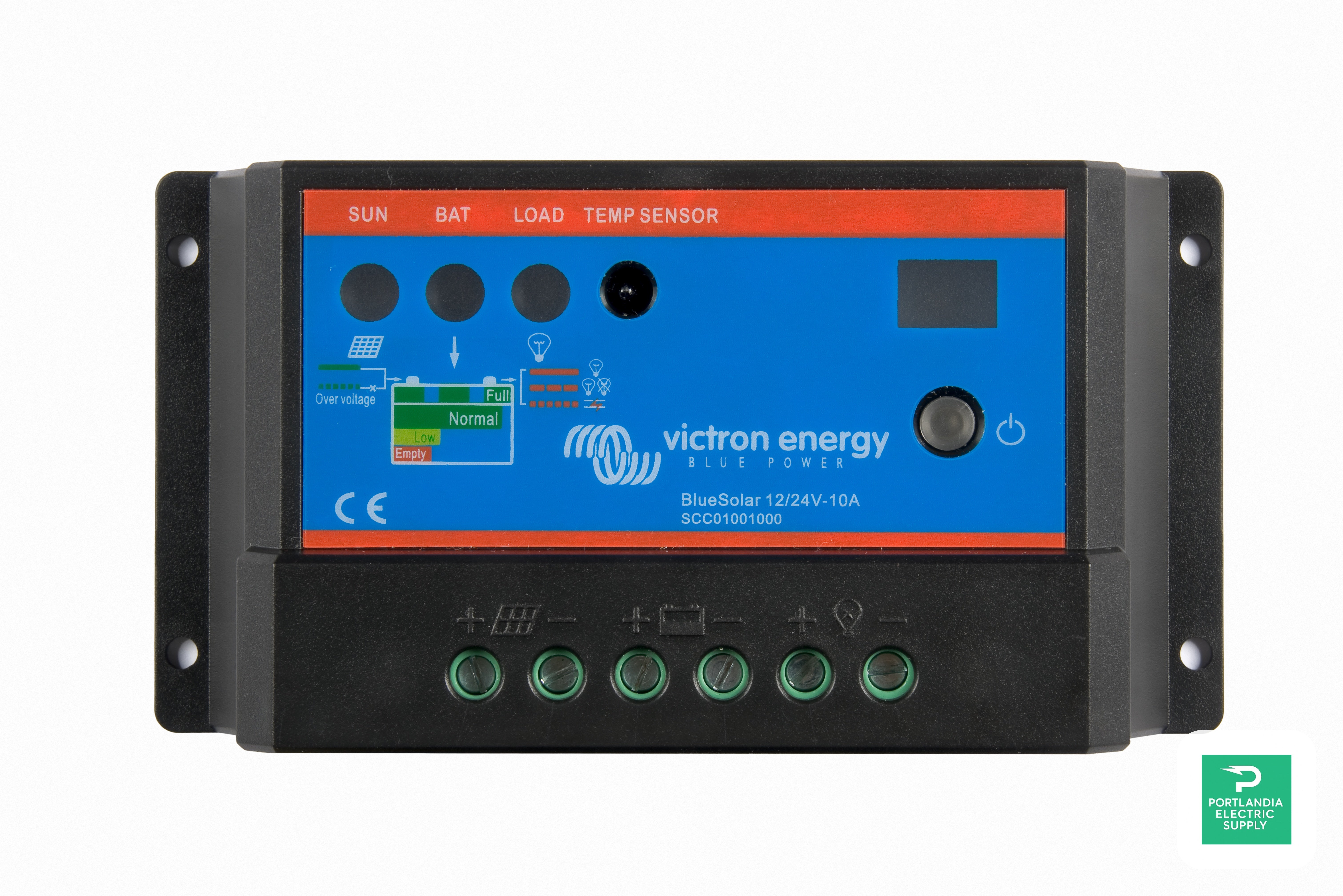 Victron BlueSolar PWM-Light 12/24V-10A Charge Controller - SCC010010000 — PES Supply