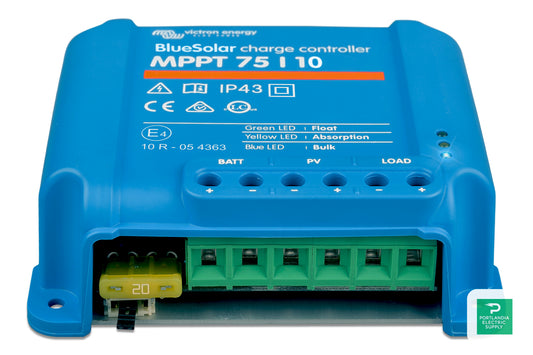 Victron BlueSolar MPPT 75/10 Charge Controller - SCC010010050R — PES Supply