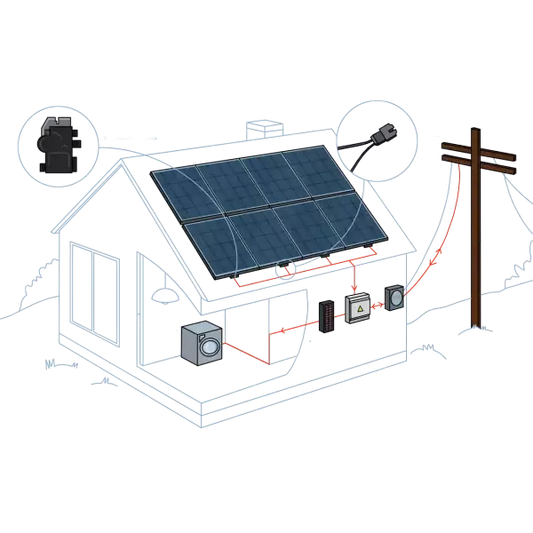 9 kW Roof-Top Grid-Tie System with Microinverters