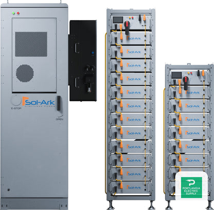 Sol-Ark 60kWh 480V Lithium Iron Phosphate Battery System (Outdoor) L3-HVR-60KWH — PES Supply