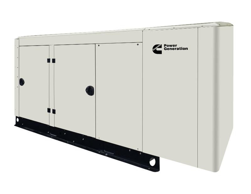 Cummins RS50 - 50kW Quiet Connect Series 277/480V Three Phase Liquid Cooled Standby Generator - A054F647