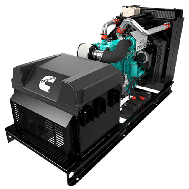 Cummins C200D6D - 200kW Quiet Connect Series 120/240V 1 Phase Liquid Cooled Standby Generator - A061T477