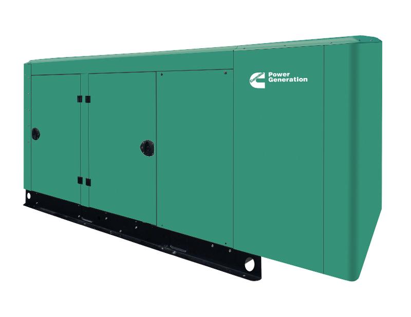 Cummins RS125 - 125kW Quiet Connect Series 277/480V Three Phase Liquid Cooled Standby Generator - A063A449
