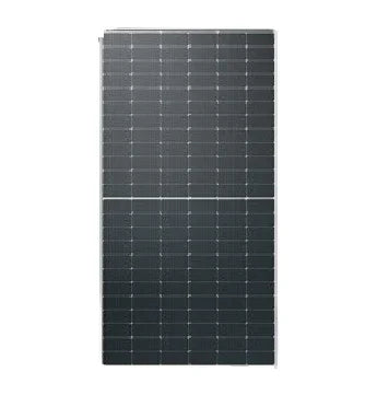 Solar panel on a white background
