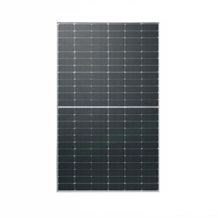 Solar panel on a white background