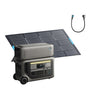 Anker SOLIX F3000 (6144Wh/3600W) 120V Extended Backup Power Kit w/ 400W Solar Panel