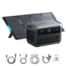 Anker SOLIX B17831A2 C2000 Gen 2 Portable Power Station 2048Wh w/ 400W Solar Panel