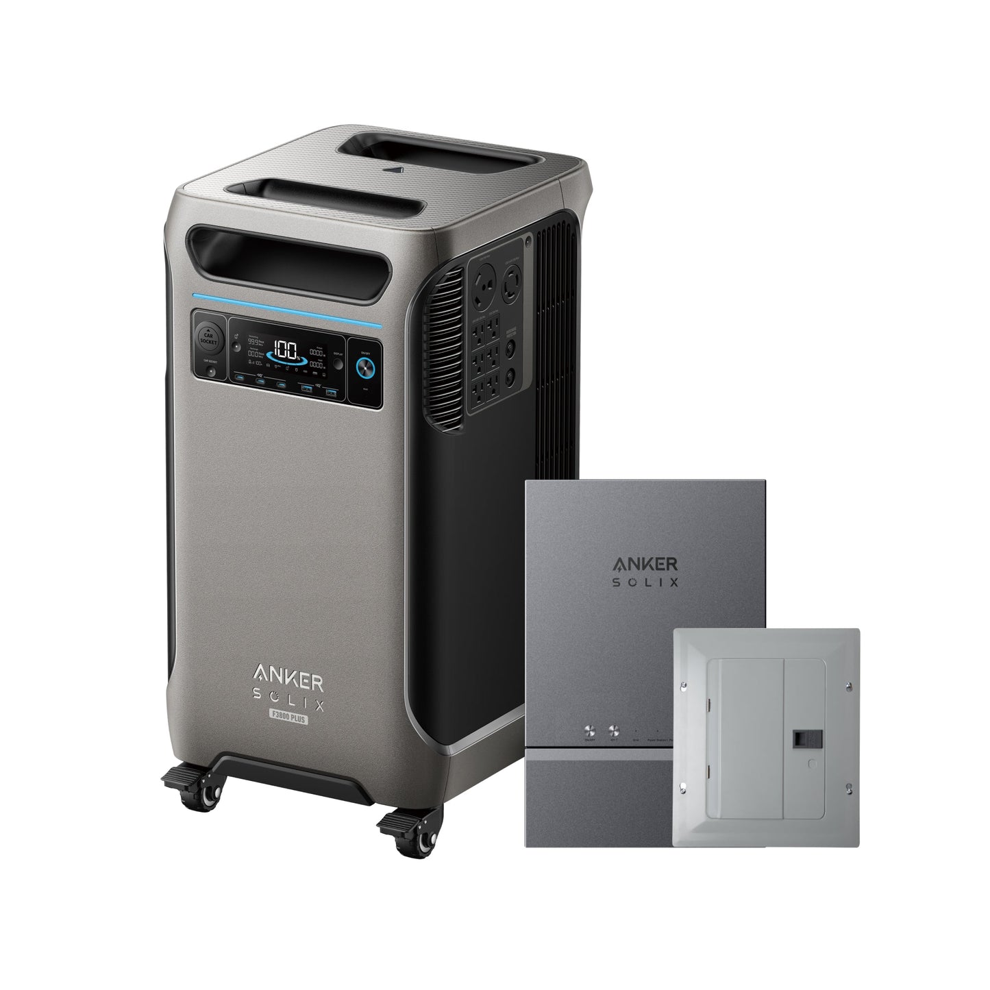 Anker 3840Wh SOLIX F3800 Plus w/ Home Panel, Sub Panel, Cable