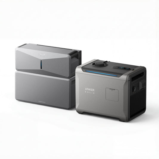 Anker SOLIX G17E1141 E10 Infinite Backup Kit | 6kWh LiFePO4 Battery | 5X Backup Time | Smart Control & Outdoor-Ready