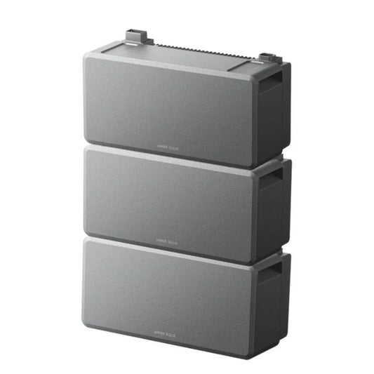 Anker SOLIX B17E1141-86 B6000 Battery Module for E10 Whole Home Backup System | 18kWh LiFePO4 Battery