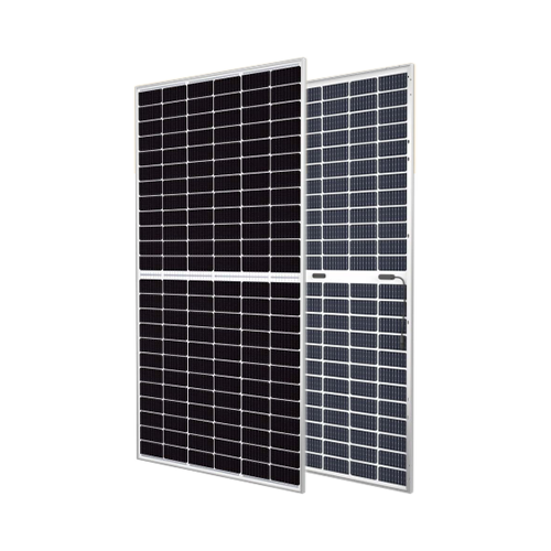 Canadian Solar Bihiku 455W Clear On White 144 Half-cell Mono Solar Panel - CS3W-455MB-AG