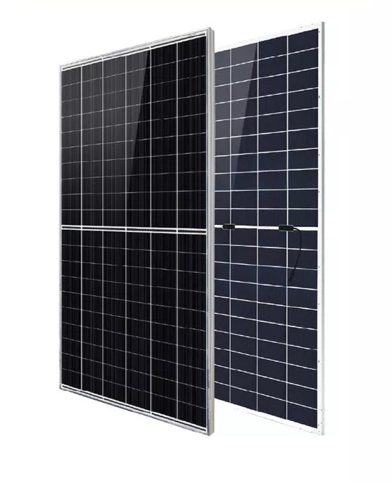 Canadian Solar 132 TOPCon BF Black/Silver 710w Solar Panel - CS7N-TB-AG-710