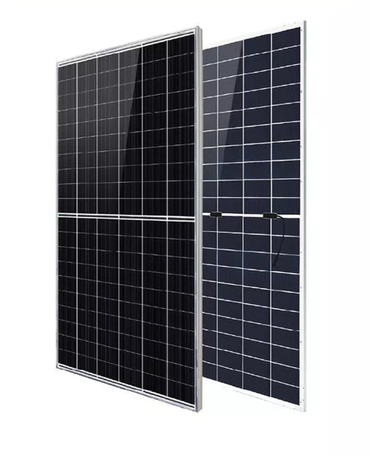 Canadian Solar 132 TOPCon BF Black/Silver 710w Solar Panel - CS7N-TB-AG-710
