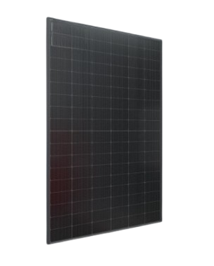 Solar panel with grid pattern on a white background