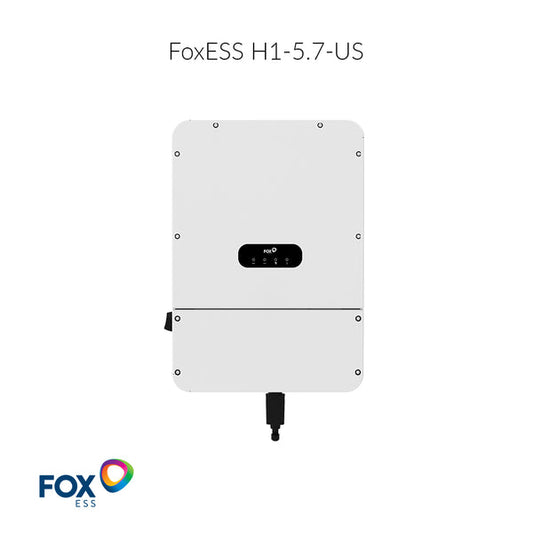 FoxESS H1-11.4-US-NHV Solar Inverters - 11.4kW | Portlandia Electric Supply