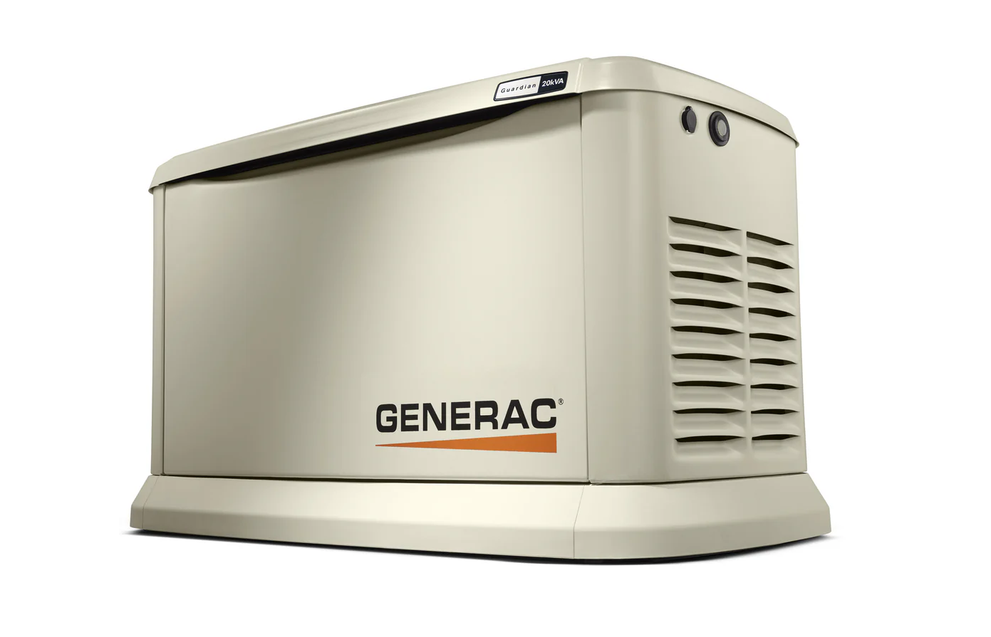 Generac Guardian 3-Phase 20KW Automatic Standby Air-Cooled Gas Engine Generator in Aluminum Enclosure - G007077-1