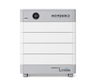 HomeGrid Stack'd HEATED 19.2 kWh - (4) 48V Lithium Battery Heated All Weather Modules + BMS and Base HG-4-Stack